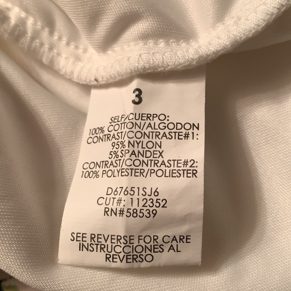 Speechless Floral Print on White Dress Size 3 #37 - Picture 6 of 9